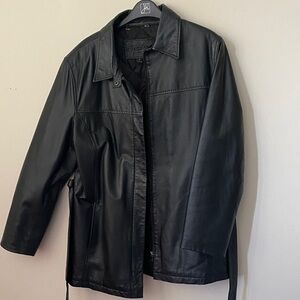 Jessica Classic Black Trench Coat